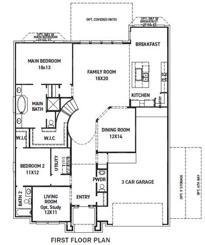 Burano Build on Your Lot Floor Plan by Newmark Homes