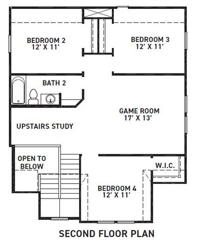 Daisy Floor Plan Meridiana by New Home Builder Newmark Homes ...