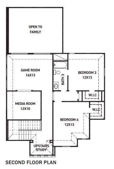 Dawson Floor Plan 45' by New Home Builder Newmark Homes | Sienna in ...