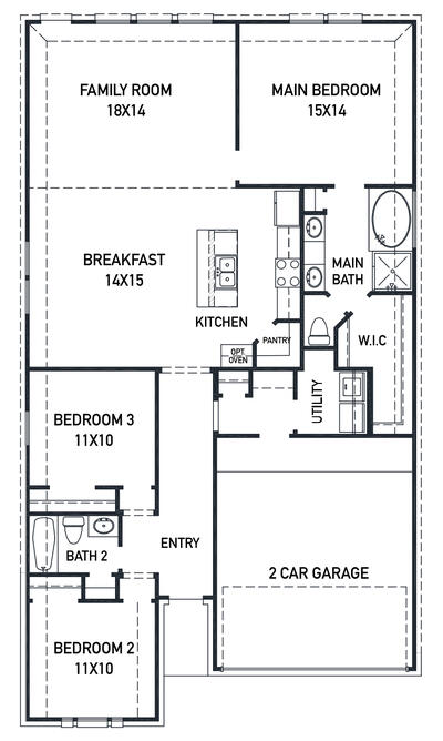 Llano Floor Plan 45 S By New Home Builder Newmark Homes Bridgeland In