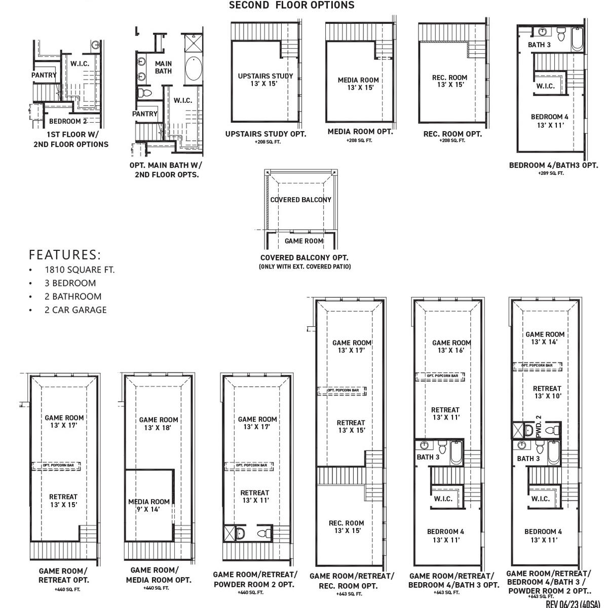 Second Floor Options
