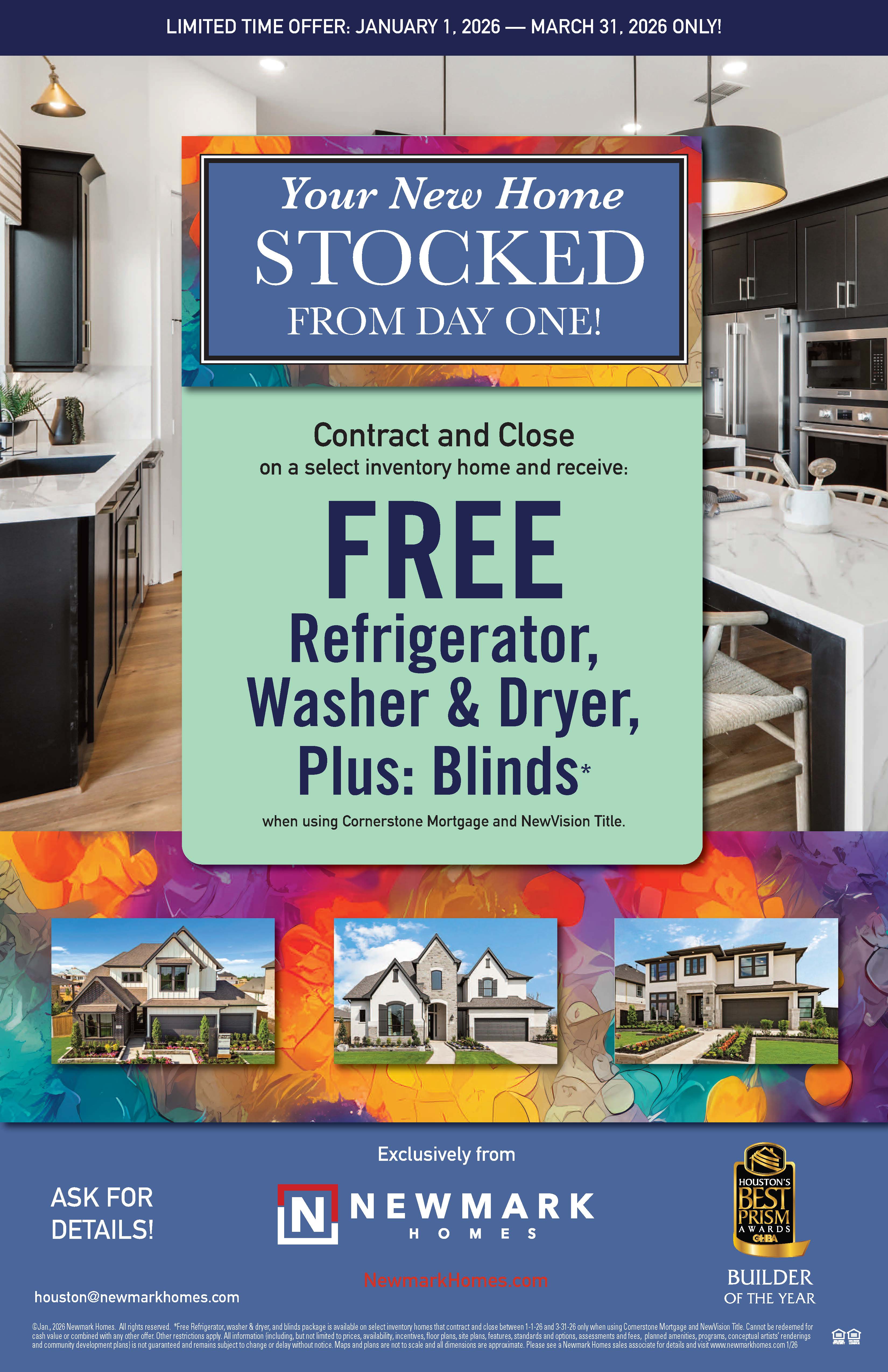 Newmark Homes Black Friday Savings